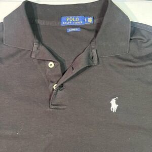 Polo Ralph Lauren Polo shirt Men's Large Black EUC